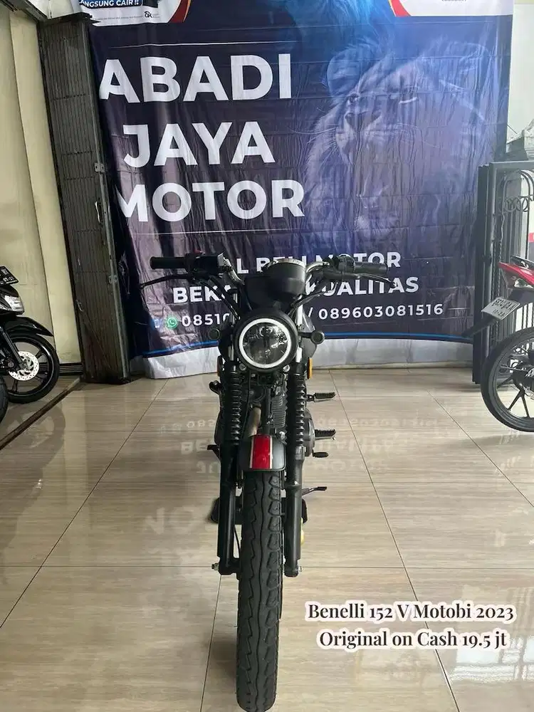 Benelli motobi 150 2023 odo 14 rb