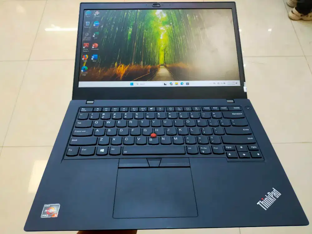 Dijual laptop Lenovo Thinkpad L14 gen 1 AMD RYZEN 5 PRO 4650U Backlait