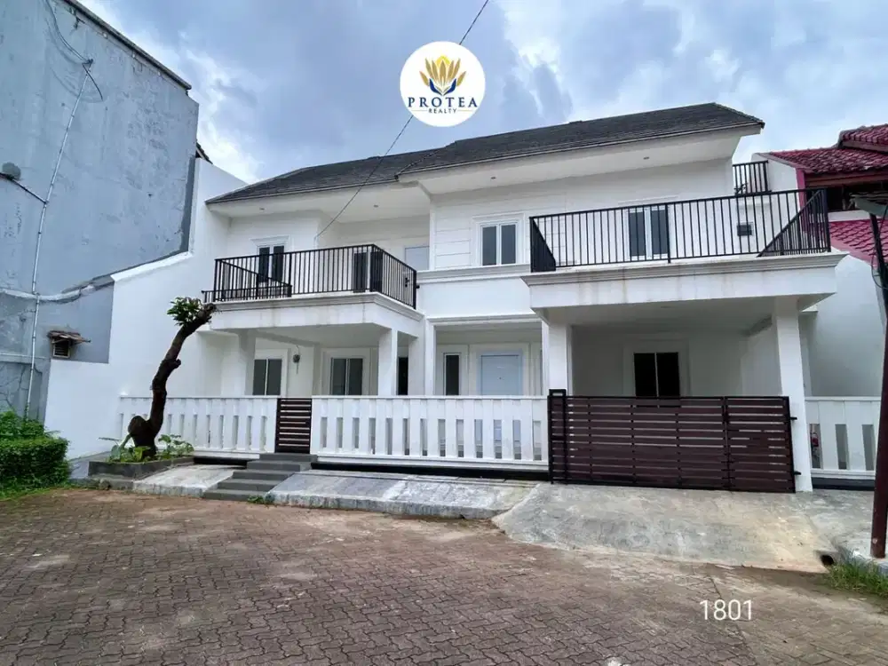 rumah disewakan rapih siap huni di vila melati mas, bsd