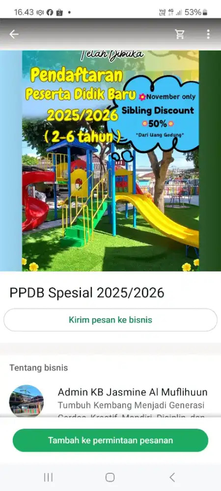 Pengasuh  bayi  dan pendamping di daycare