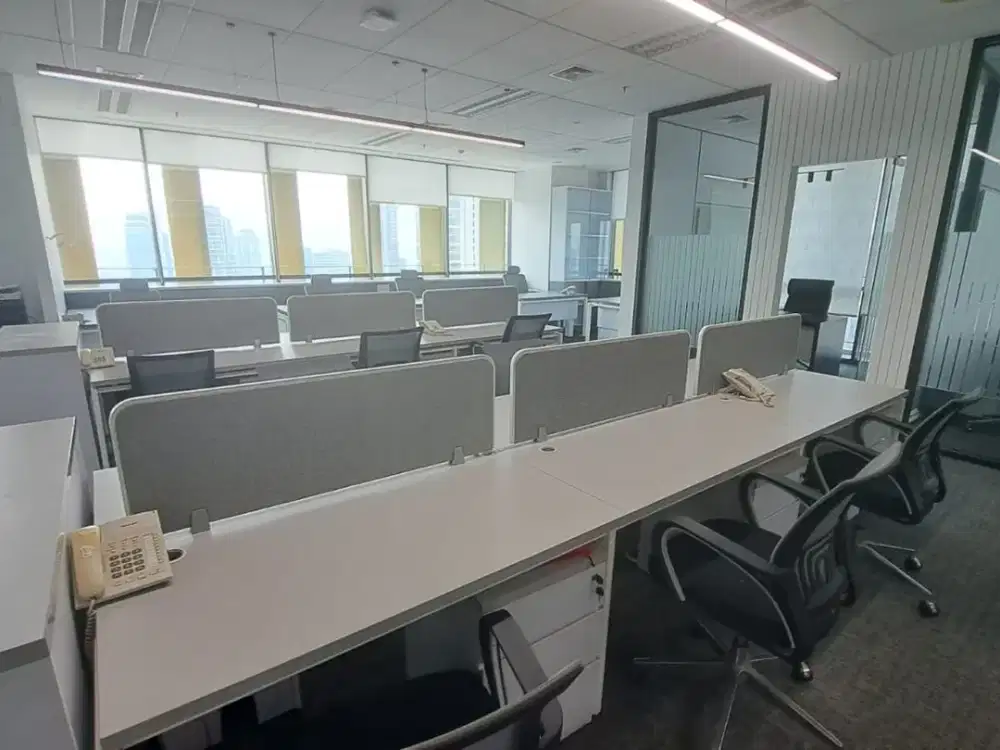 Sewa Kantor Siap Huni 200 m2 di Grand Rubina Epicentrum Kuningan