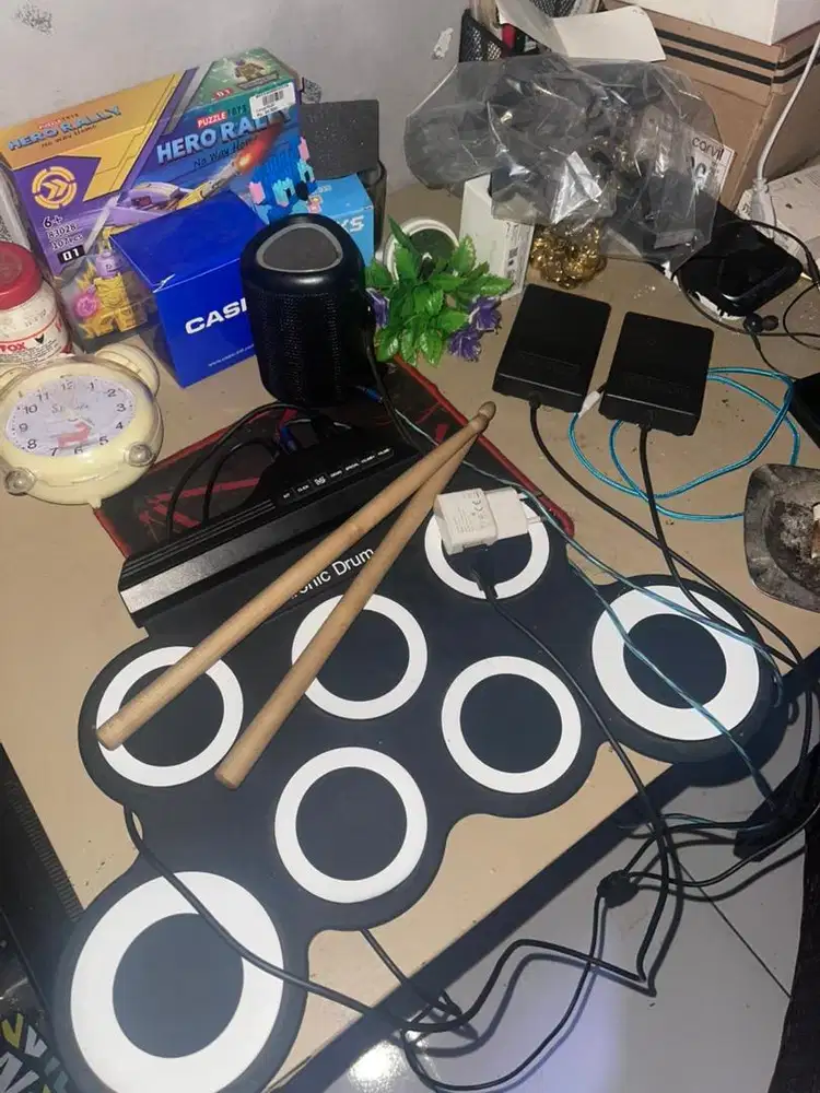 drum elektronik elastis