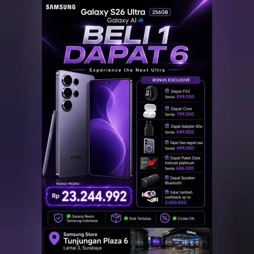 Samsung S26 ultra beli 1 dpat 6