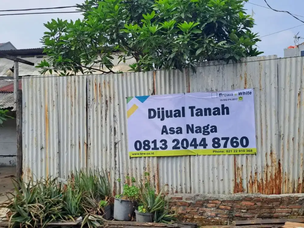 Dijual Tanah Kavling Bebas Banjir, SHGB, di Pulo Gadung