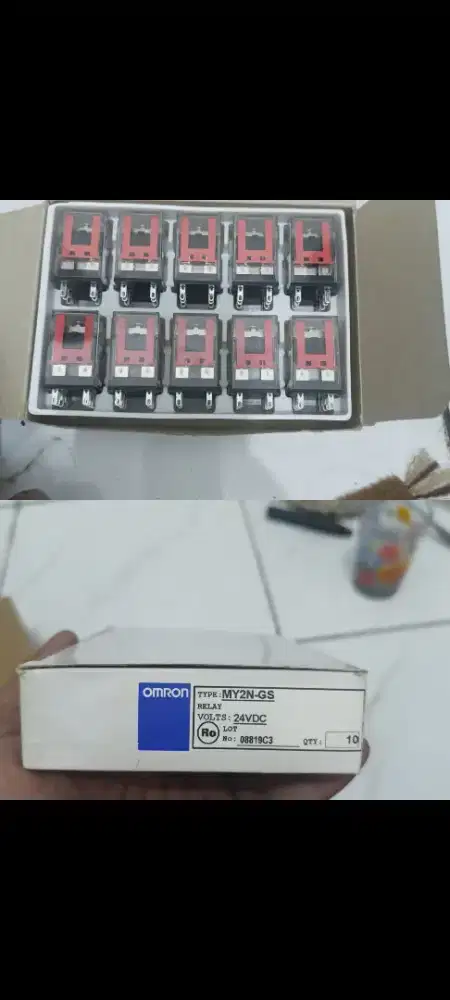 MY2N-GS Relay 24VDC - Kontroler Listrik untuk Sistem Otomatisasi