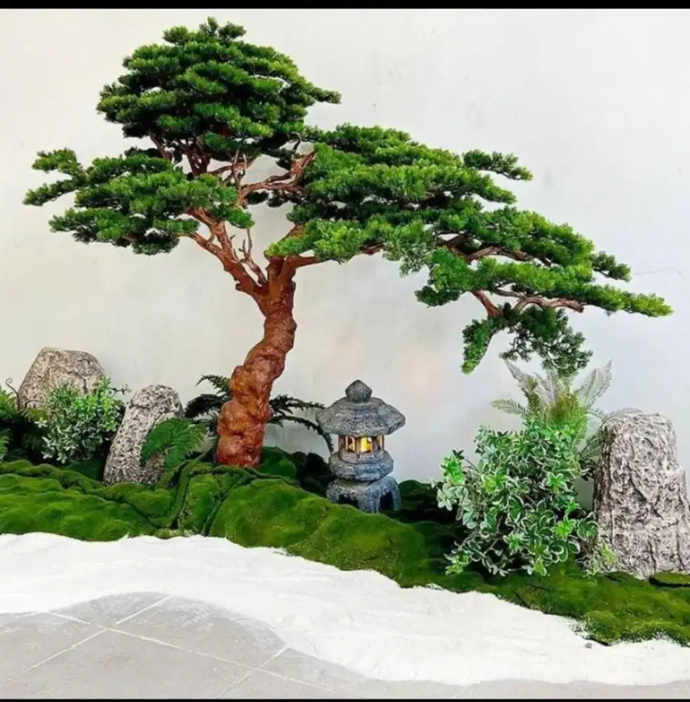 Jasa pembuatan taman Zen garden taman Jepang dan taman kering