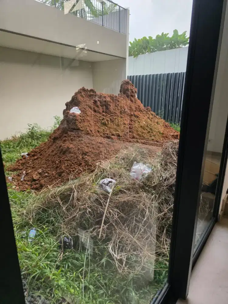 Jasa pengurugan dan buang puing sampah