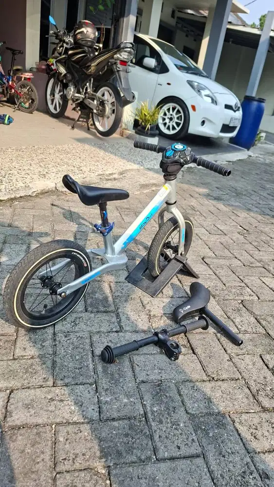 FOR SALE Sepeda pushbike ICycle New Assault Biru Silver (Second)