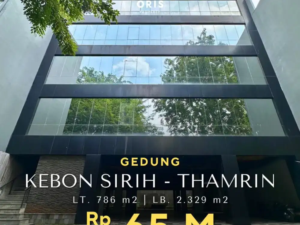 For Sale Gedung Kantor 6 Lantai Hadap Selatan, Dekat Ke Stasiun MRT & Busway