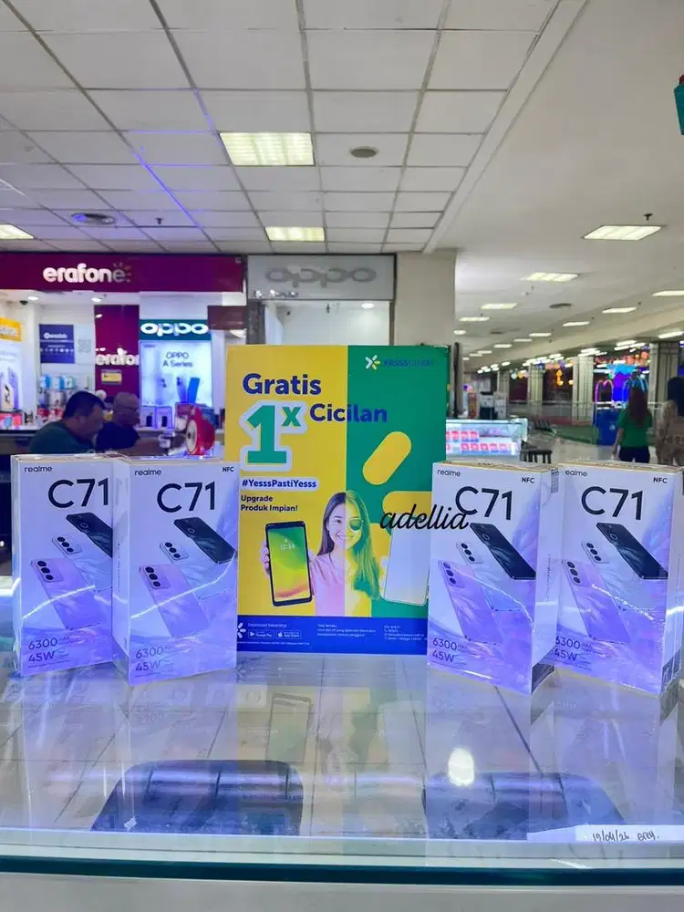 Realme C71 HP MURAHH 2jutaann bisa cicilan cash tukar tambah