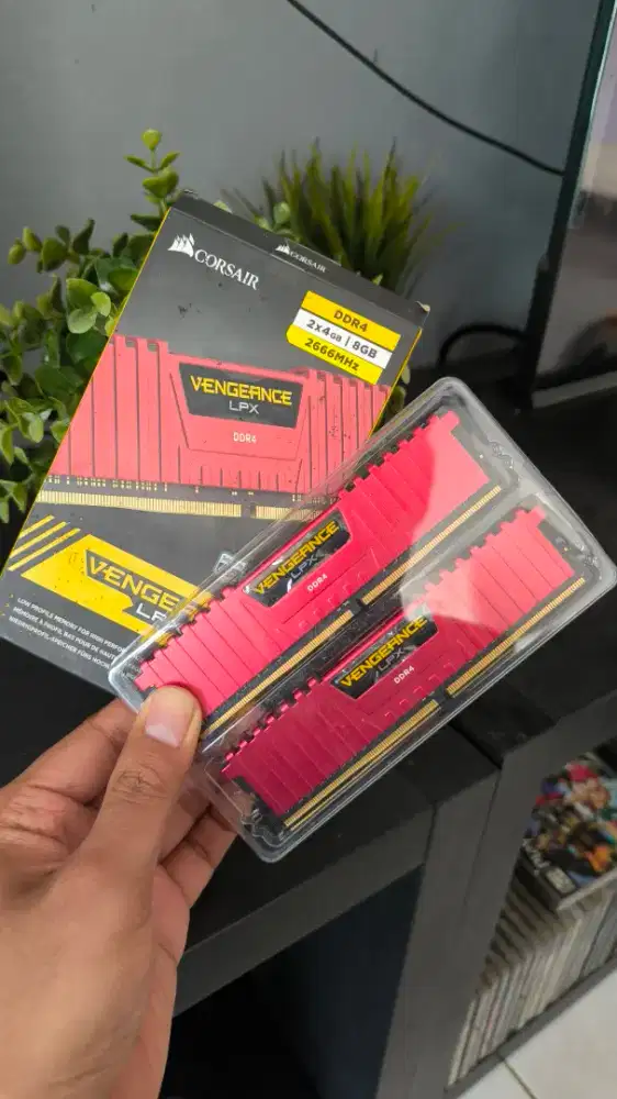RAM PC DDR4 8GB (2x4GB) Corsair Vengeance LPX 2666MHz Fullset Box