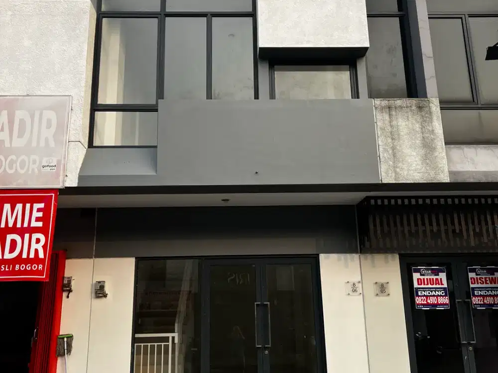 RUKO LOKA 65 Disewakan per tahun hanya 70 juta  Lokasi terlihat dari pintu masuk
