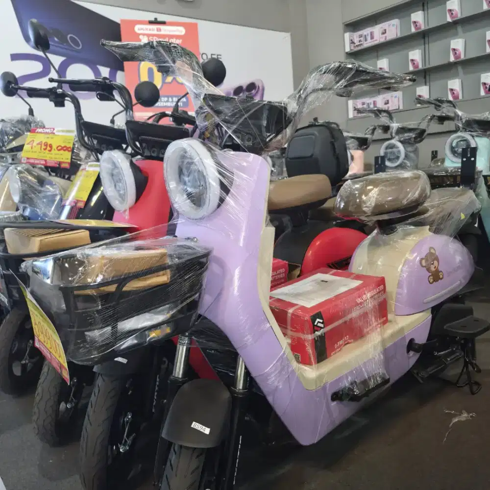 SPEDA LISTRIK HARGA MODAL BELI HARI INI DISKON 500RIBU LANGSUNG