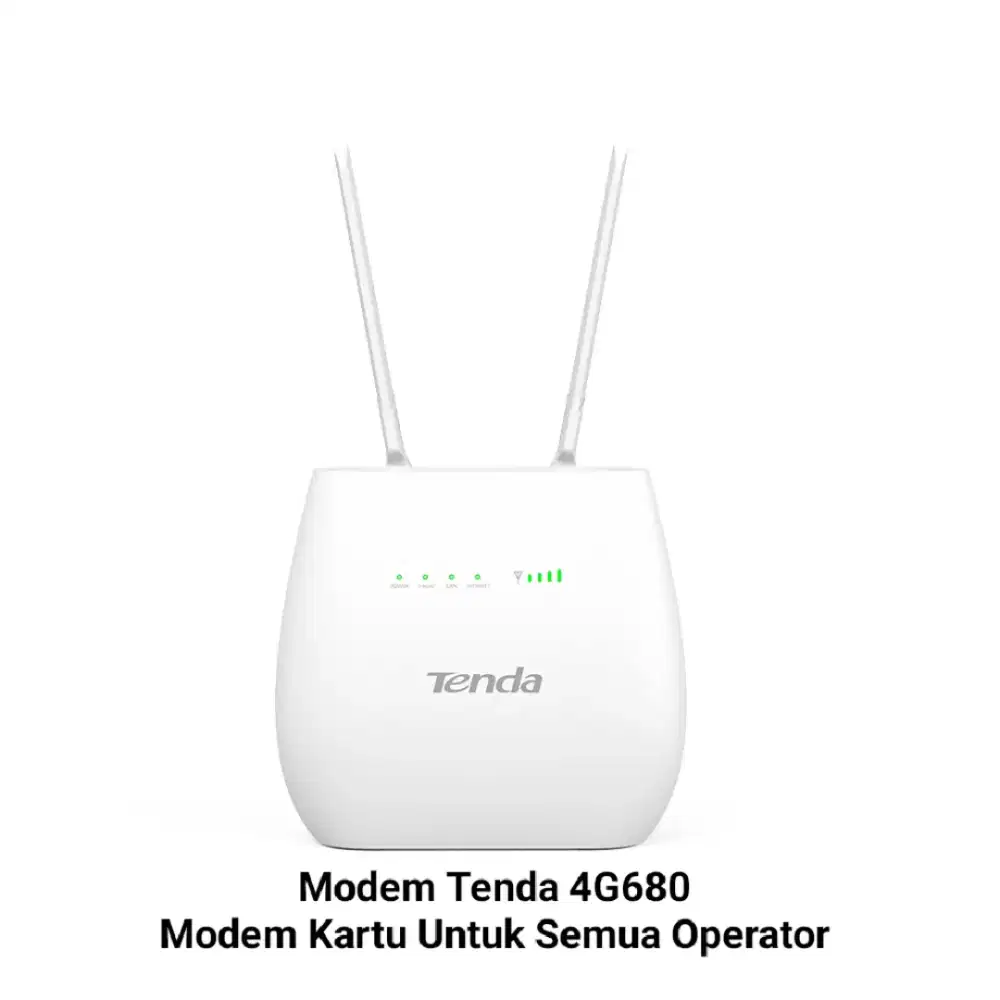 Tenda Modem Router Wi-Fi 4G680 V2