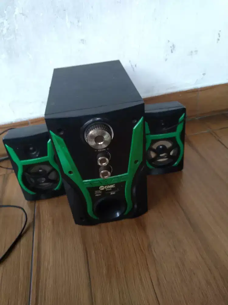 Speaker GMC suara mantap belum blutut