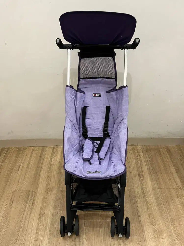 Stroller Pockit Gen 5 Ungu + Backpack