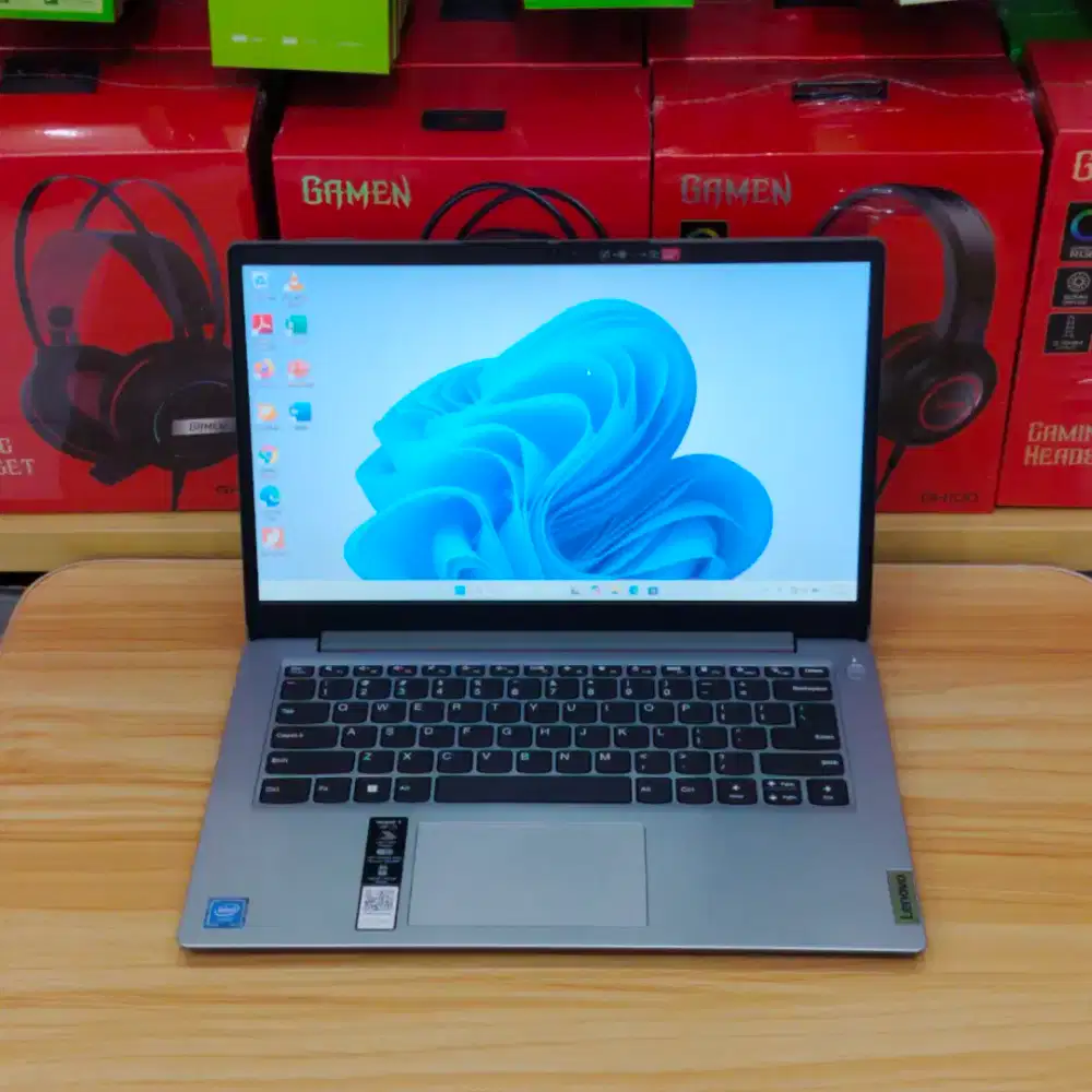 Lenovo Slim 1 14IGL7 Intel N4020 RAM 4GB SSD 128GB Mulus Istimewa