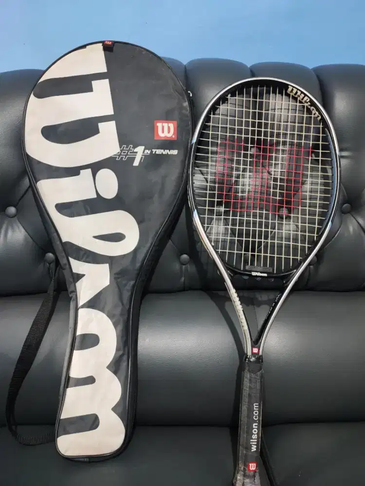 Raket Tenis Wilson K Factor K-07mi Model 2 + Tas Original Mulus