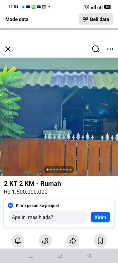 Jual 2 rumah, bisa 1 rumah J no 4