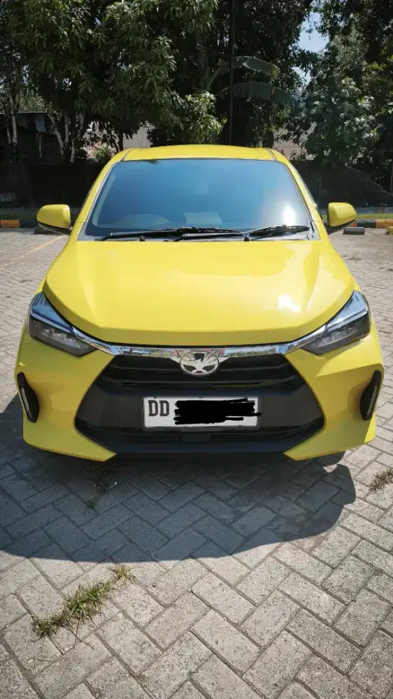 (Km1.9rb) seperti baru Toyota Agya G cvt 2024