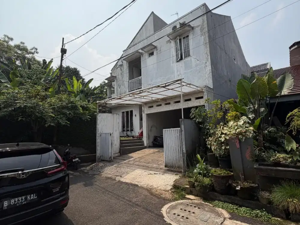 JUAL CEPAT VIA LELANG, HUNIAN STRATEGIS DI SELATAN JAKARTA. KOMPLEK BBD, CIGANJUR, JAGAKARSA, JAKSEL, JAKARTA SELATAN