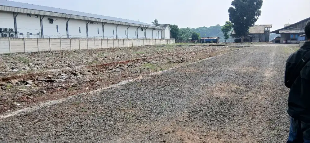 Tanah murah siap pakai SHM