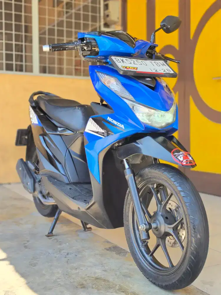 Honda Beat / Beat 110 FI CBS ISS 2023, Blue Premium Metalic.