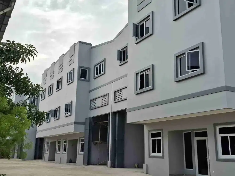 Disewakan Gudang + Kantor Siap Pakai di Kamal Muara, Cengkareng Jakarta Barat | LT/LB 424 m²