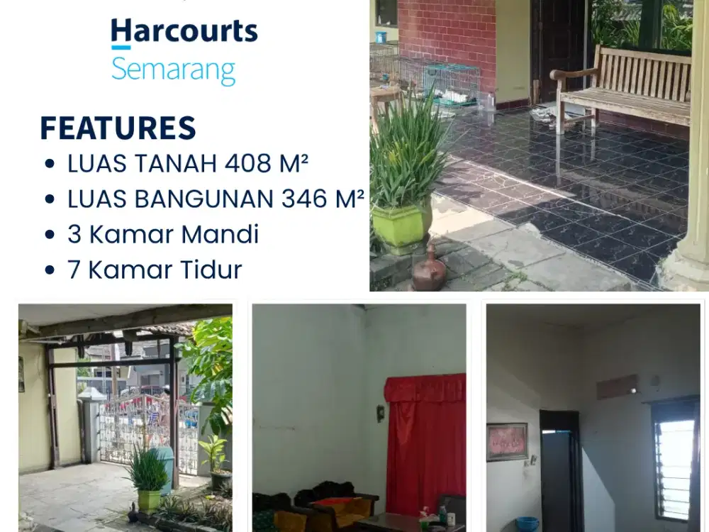 Rumah Tengah Kota Harga Tanah depan Kos kos an Semarang Barat