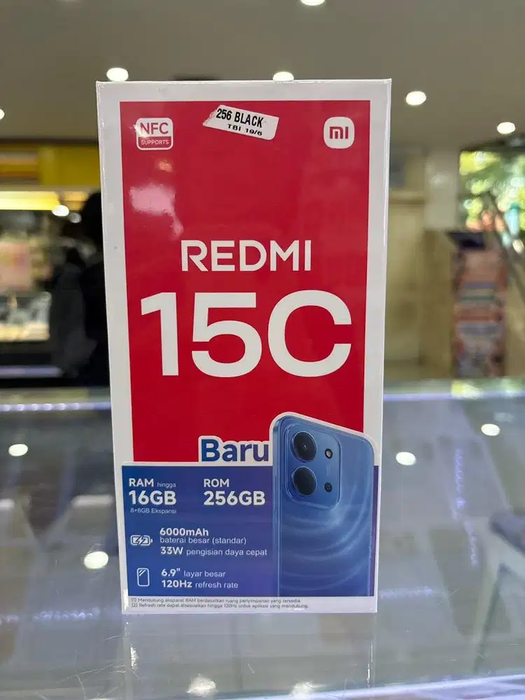 New Redmi 15c batre besar
