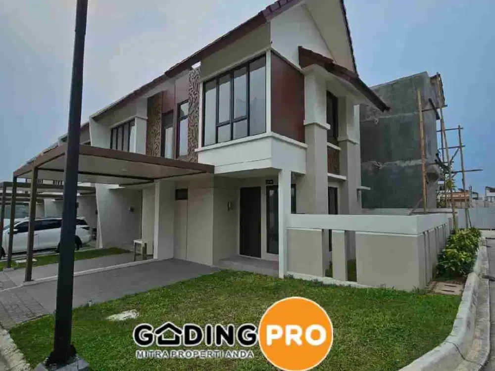 Rumah hook di Podomoro golf estate 2 lantai Cantik Siap huni