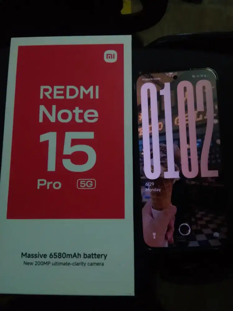 REDMI NOTE 15 PRO 5G/ 8/256GB GARANSI FEB 2027