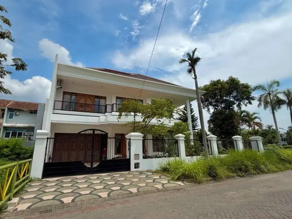 Dijual rumah mewah klasik main road galaxi bumi permai araya 1