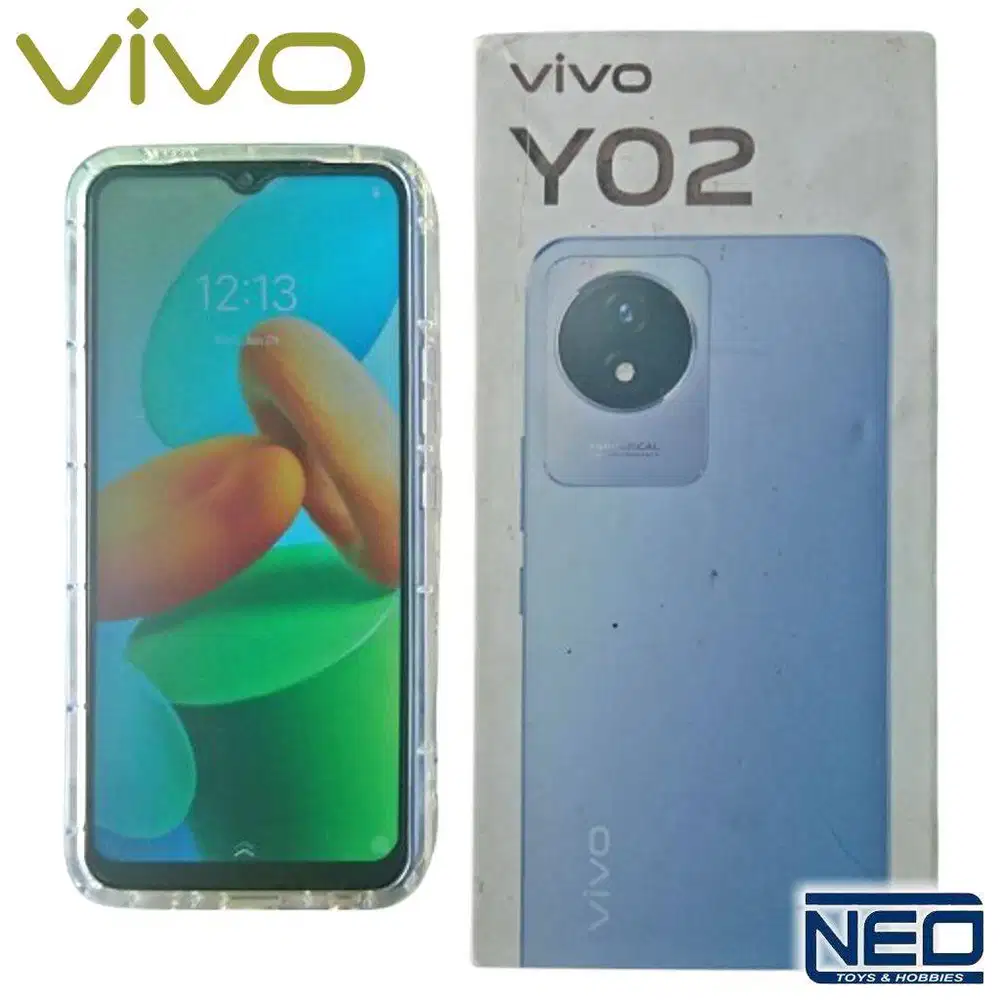 vivo Y02 3/32 2nd Mulus