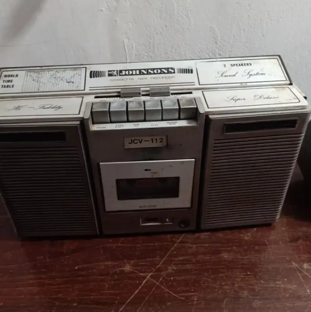 Tape Casette JCV Japan Jadul Lawas Antik