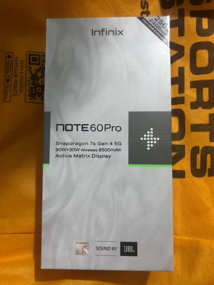 Infinix Note 60 Pro 12 + 256 MASIH SEGEL