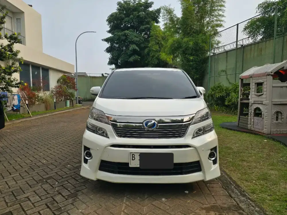 FOR SALE VELLFIRE Z 2.4 HYBRID 2012 EFOUR AWD