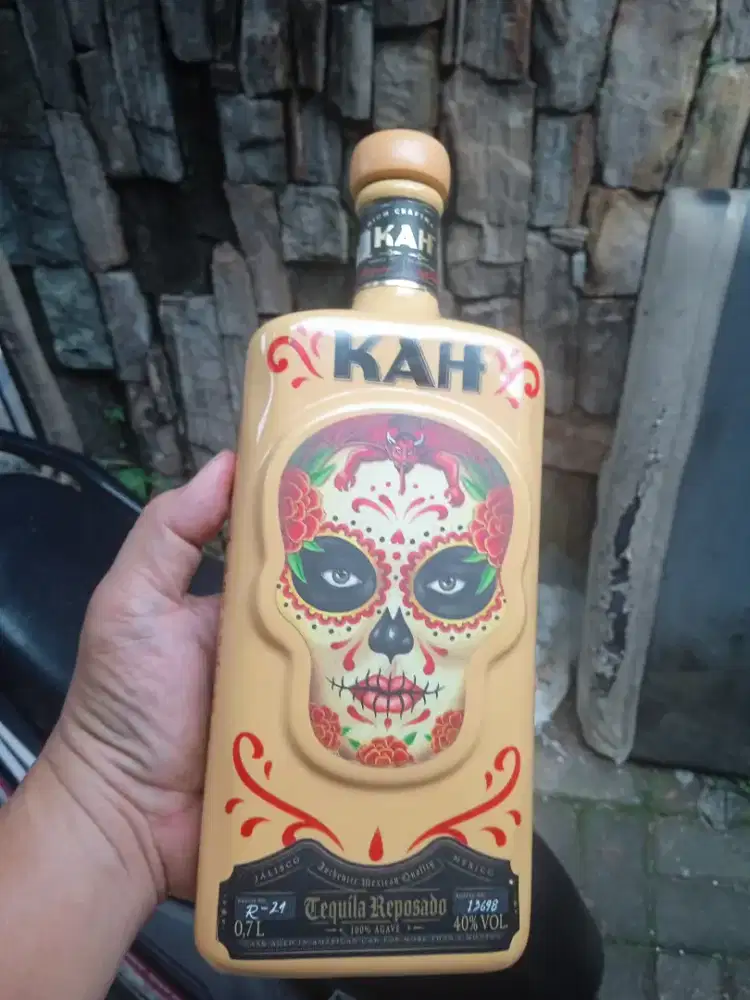Perlengkapan ibu botol kosong keramik KAH Made in Mexico
