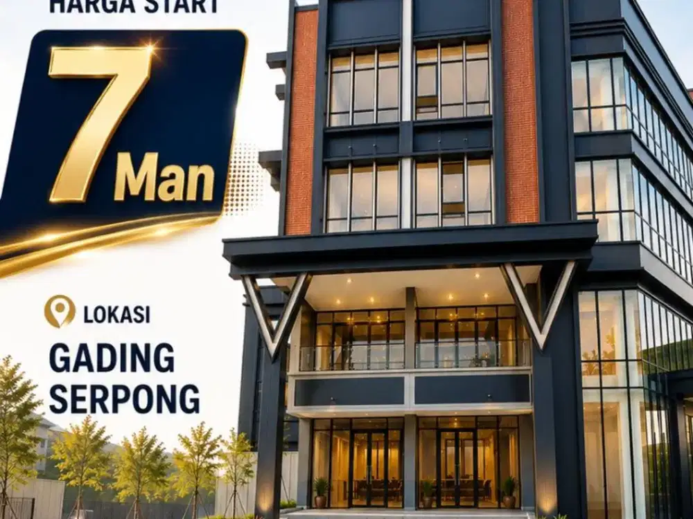 Premium Oxford Square Yoseca Loft Ruko 4 Lantai Ukuran 5 X 17 Terbaru Paramount Land
