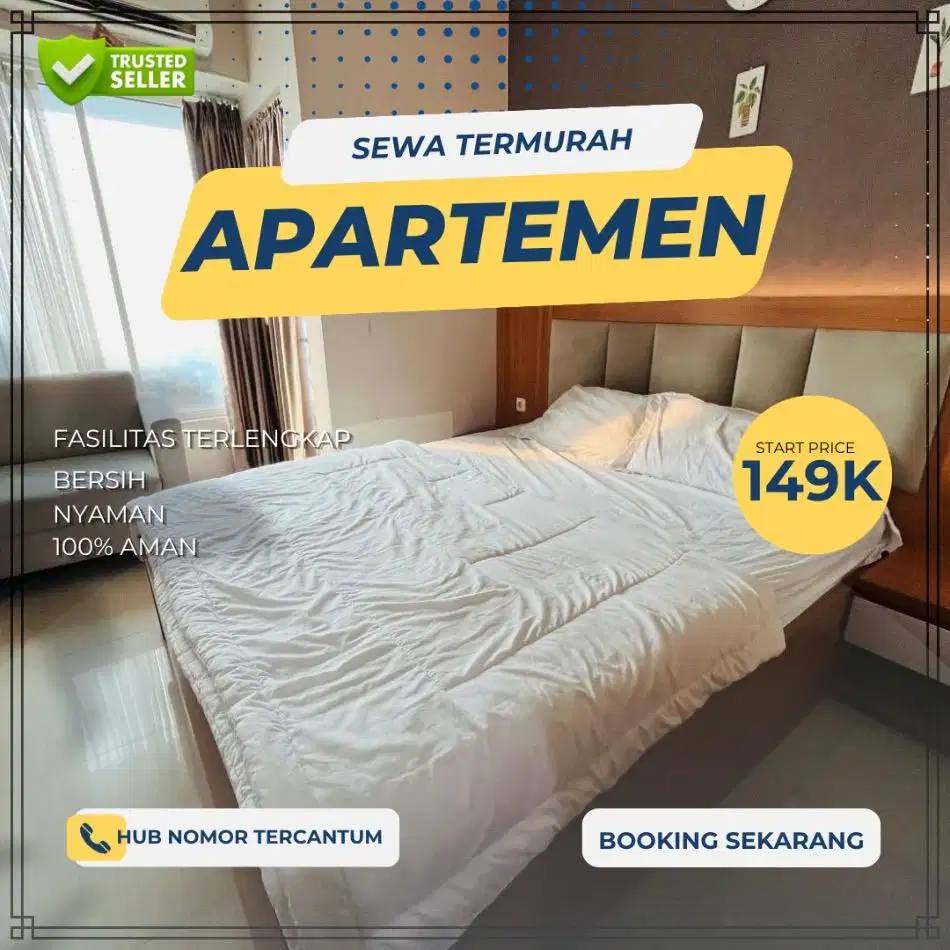 Sewa apartemen Bintaro Icon Harian/Transit Termurah Tangerang Selatan