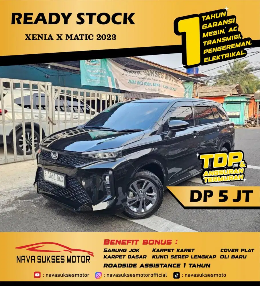 TDP 5 JUTA - XENIA X AT 2023