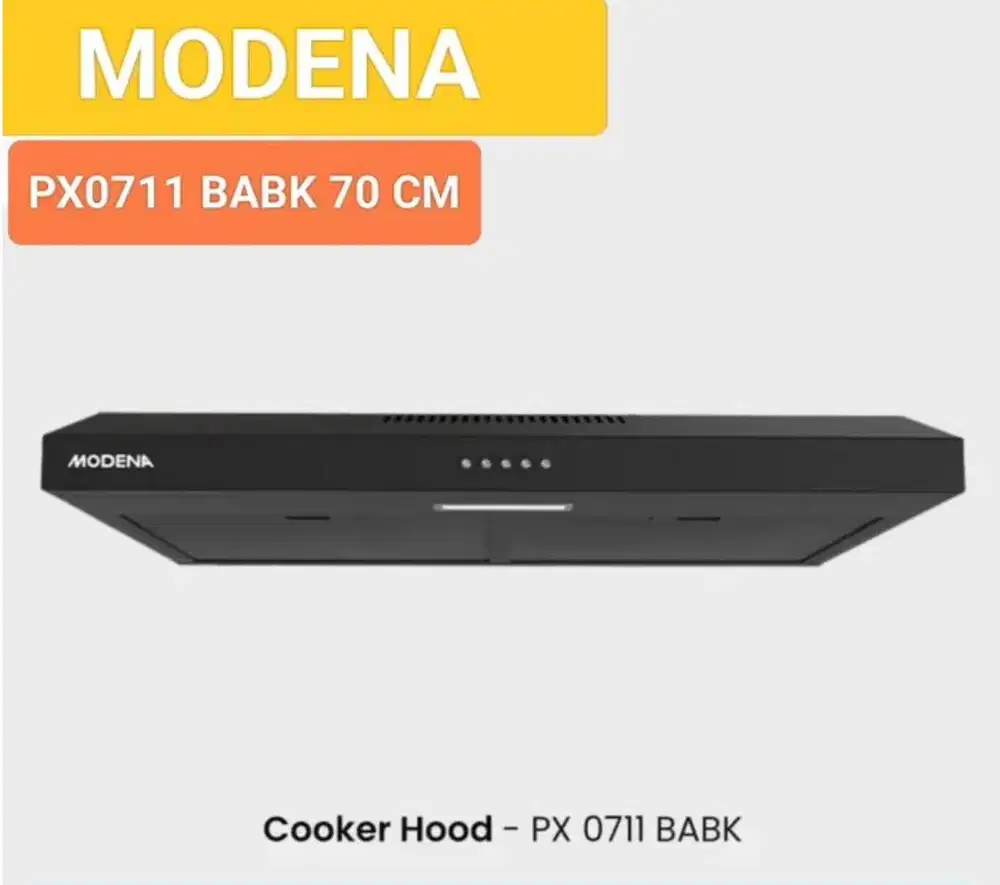 Cooker hood modena