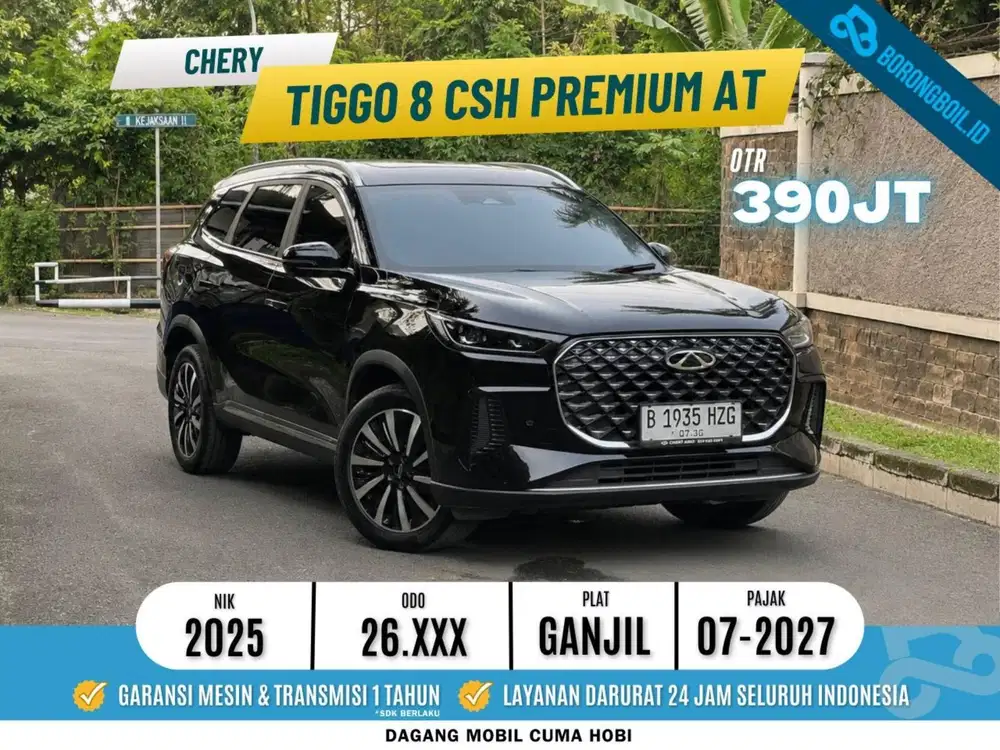 TERMURAHH CHERY TIGGO 8 CSH PREMIUM AT 2025