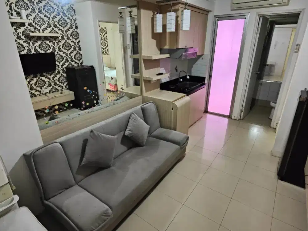 Sewa 2BR Hook Furnished Diatas Mall Bassura City - Tower Cattleya - Minimal 3 Bulanan - Free IPL