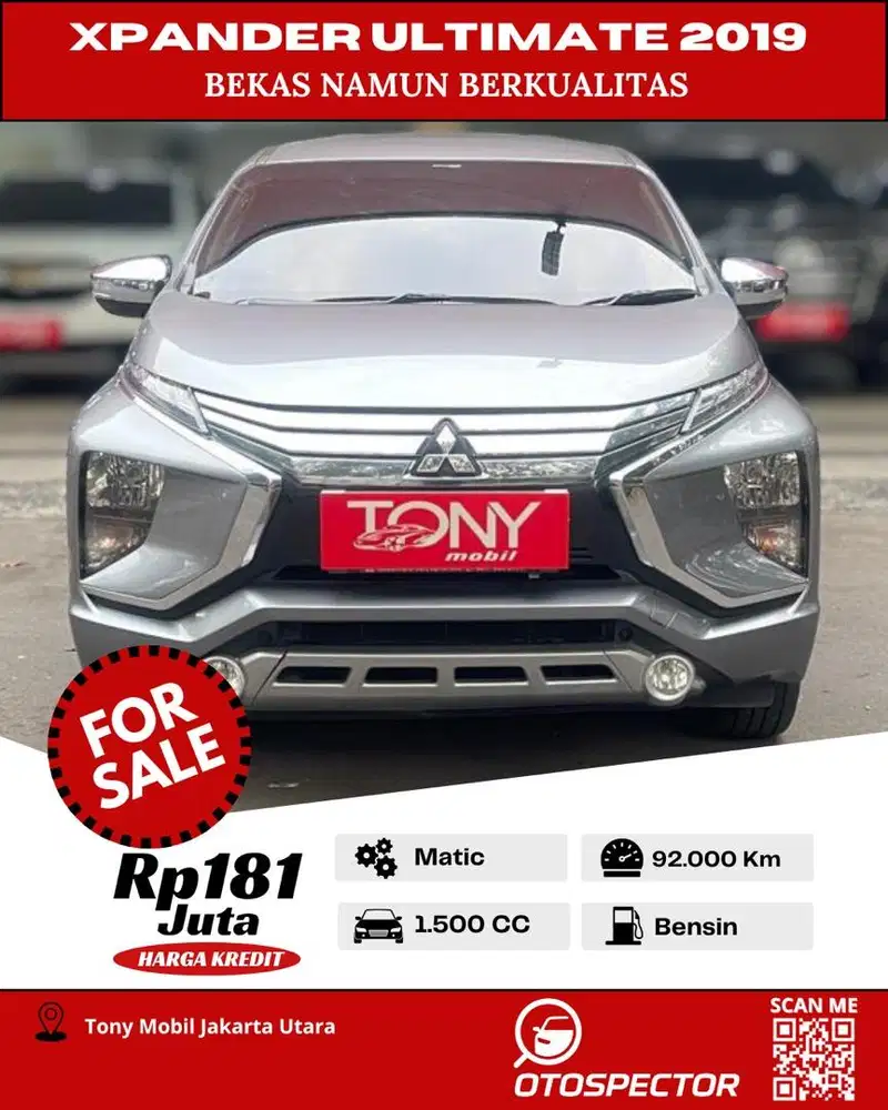 Mitsubishi Xpander Ultimate AT 2019 Abu