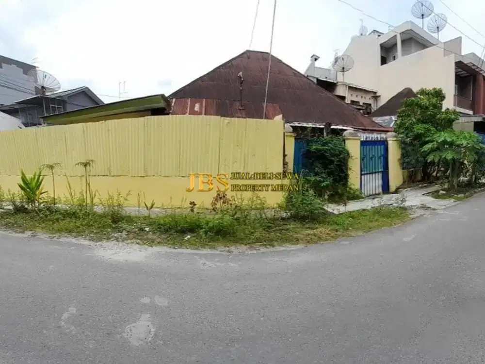 Dijual Rumah Hook Hitung Harga Tanah di Jalan Kuda Dekat Jl. Wahidin - Medan