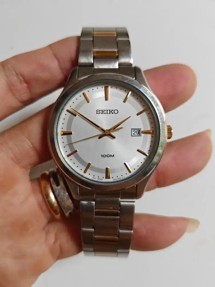 Seiko Classic SUR053P1 original bekas bagus normal semua siap pakai