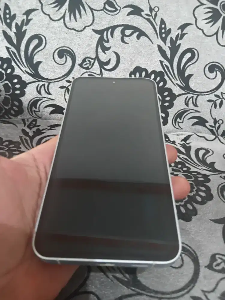 JUAL SAMSUNG A55 5G 8/256 ICE BLUE FULL SET