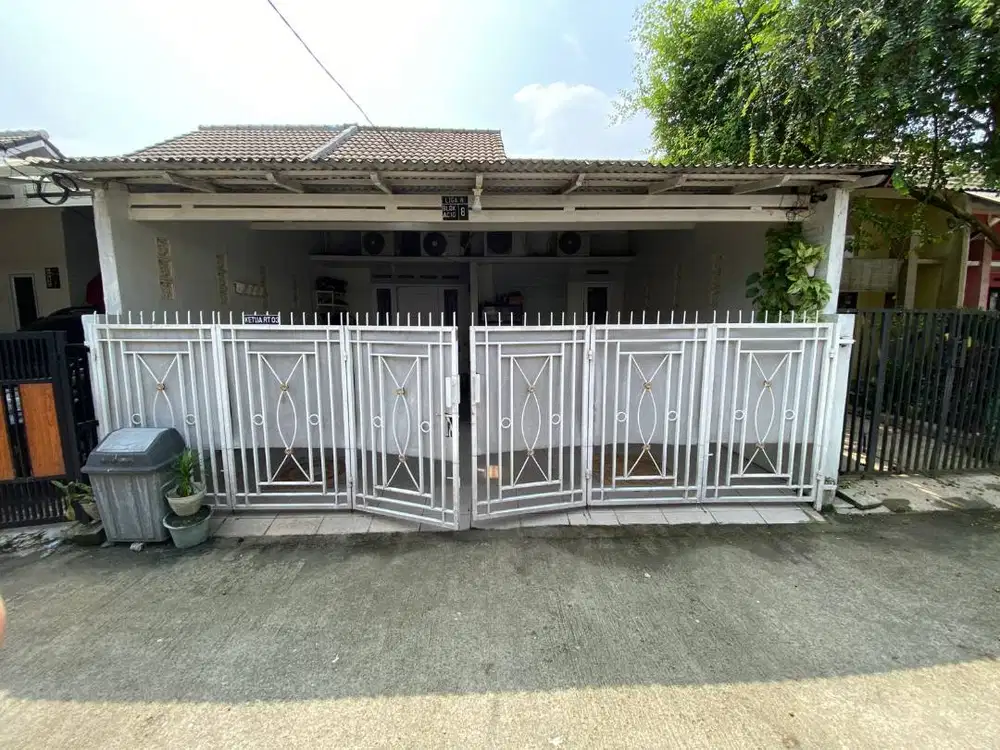 Rumah 1 Lantai Siap Huni LT/LB 112 m², SHM & IMB, 3 KT + 2 KM, Carport