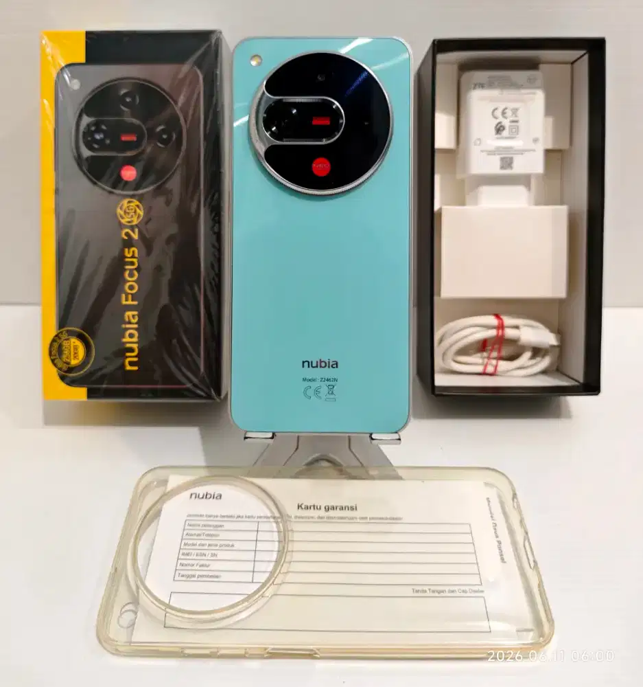 Nubia Focus 2 5G 8/256 Gb Likenew 99% Garansi On Maret 2027 bs TT/BT